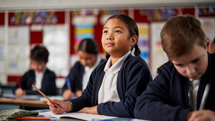 Kids in classroom